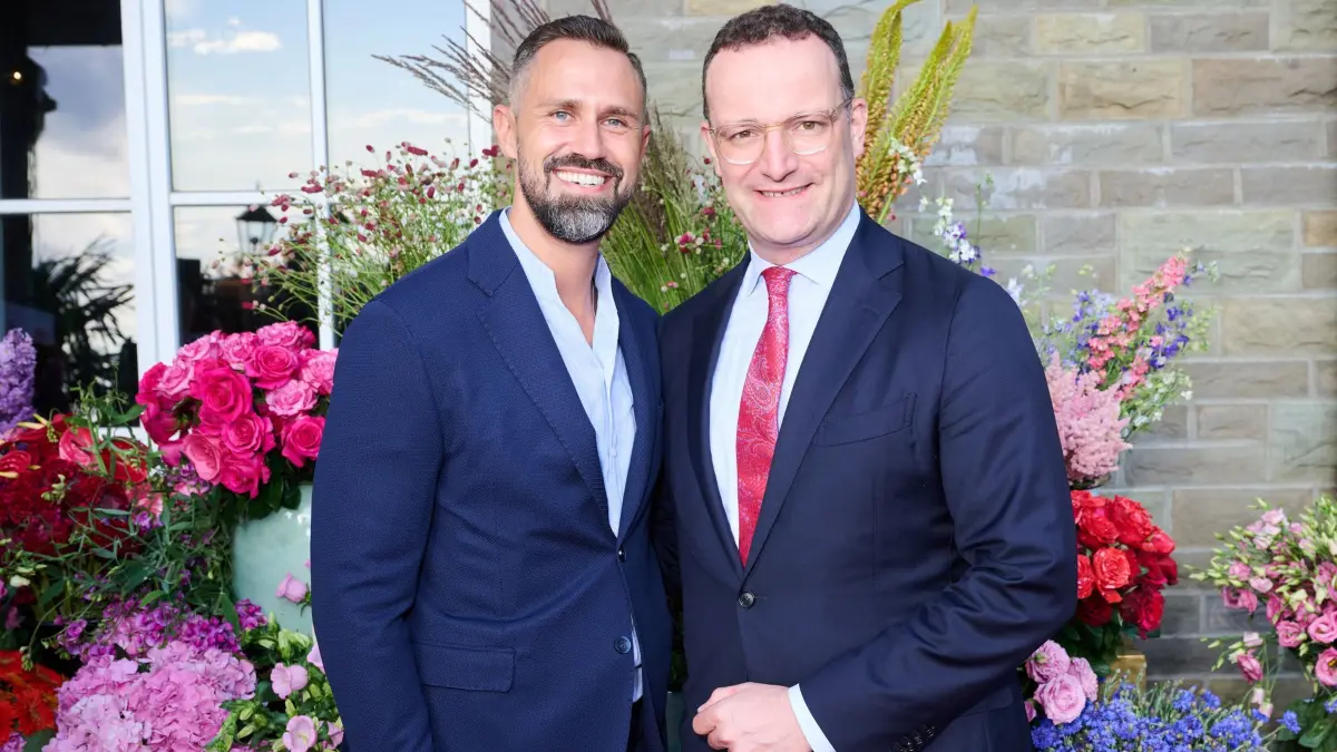 Daniel Funke und Jens Spahn
