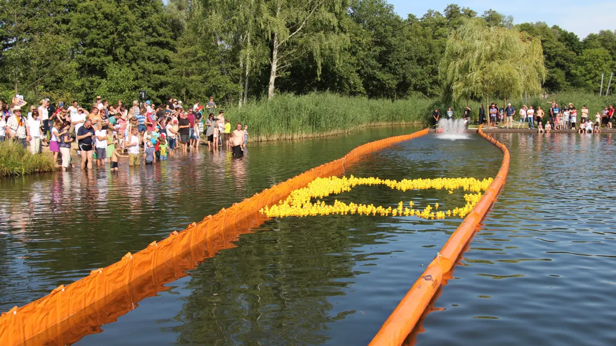 1. Entenrennen in Lübben 2015