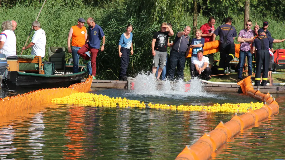 1. Entenrennen in Lübben 2015