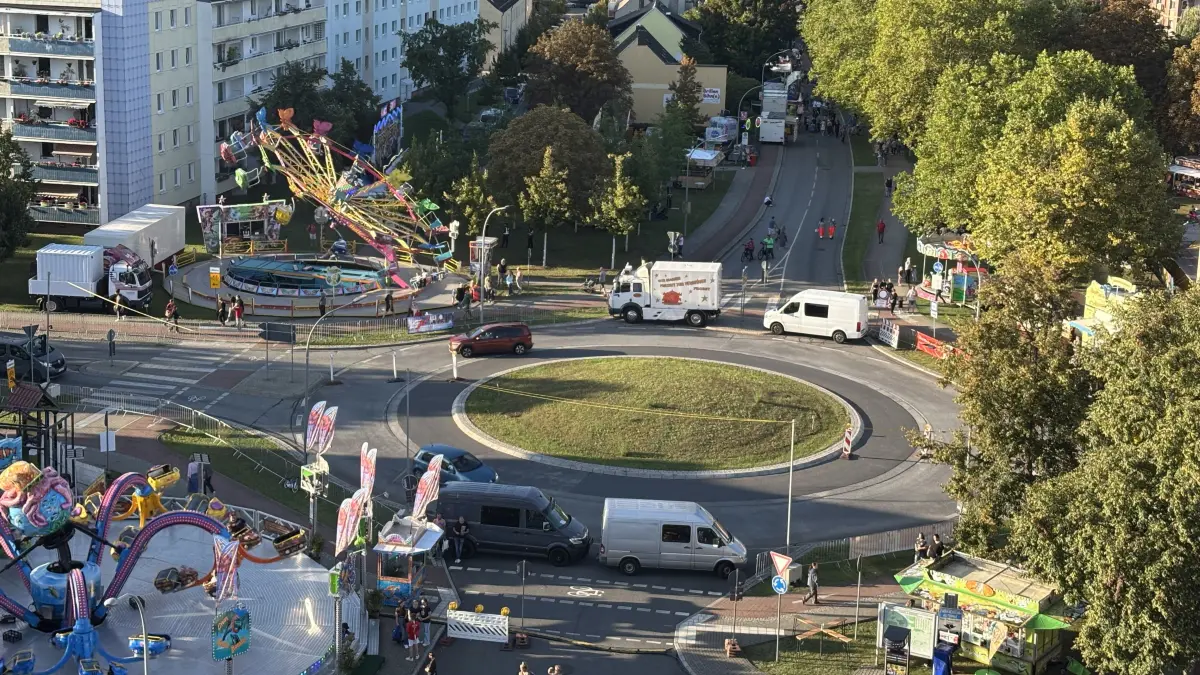 Lübben Kreisverkehr Lindenstraße