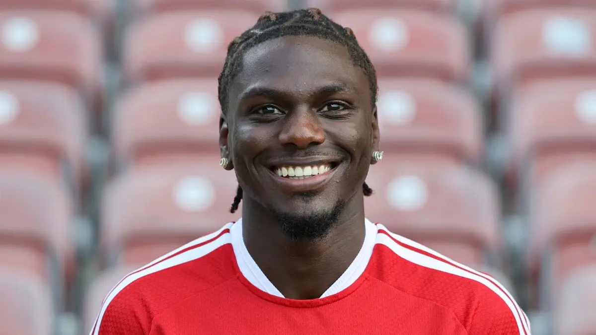 Fussball 2. Liga 2026/2027 Offizieller Portraitermin FC Energie Cottbus: Fousseny Doumbia; FC Energie Cottbus; 2.Liga, Porträttermin 2026/2027
