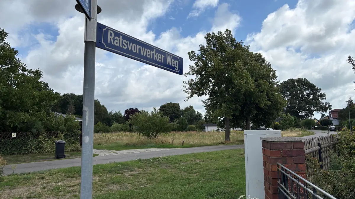 Die Stadt Lübben verkauft ein großes Baugrundstück im Ratsvorwerker Weg.