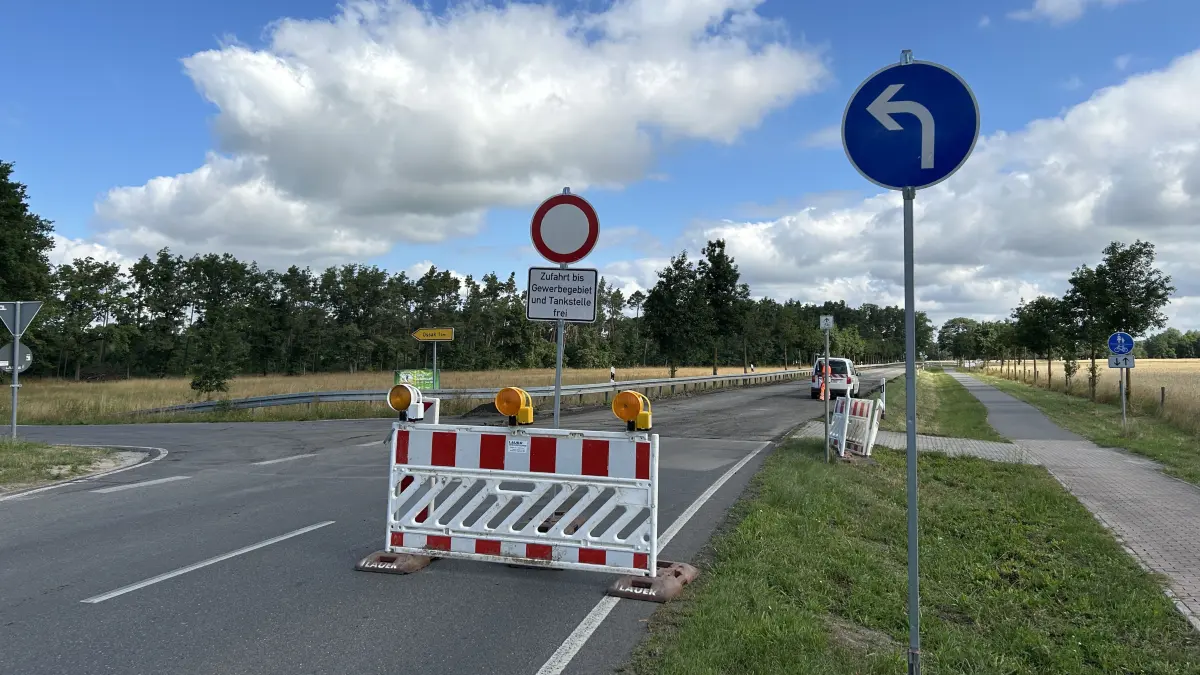 Seit Juli laufen die Bauarbeiten an der B96 zwischen Finsterwalde und Sonnewalde. Im zweiten Bauabschnitt folgen nun weitere Sperrungen.