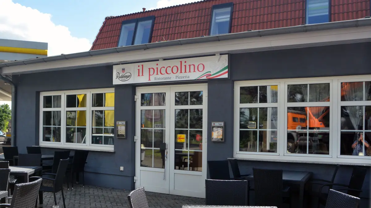 Impression vom neuen italienischen Restaurant "Il Piccolini" in der Senftenberger Straße in Altdöbern. Die Pizzeria öffnet erstmals am 1. August ihre Pforten für die Kunden.