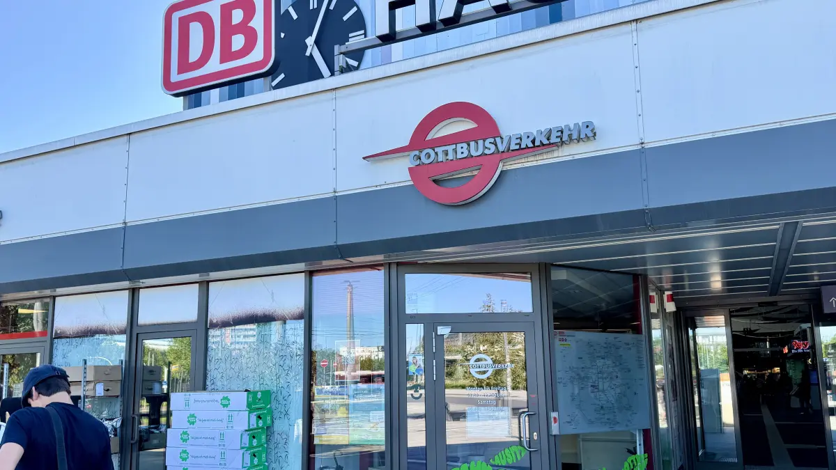 Kundenzentrum Cottbusverkehr am Hauptbahnhof
