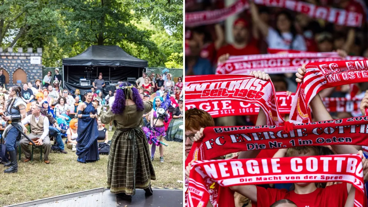Zehntausende Menschen werden in Cottbus sowohl beim ersten FCE-Heimspiel der neuen Saison, als auch am Elbenwald-Festival-Sonntag erwartet.