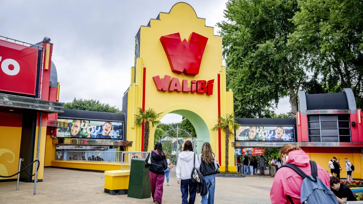 BIDDINGHUIZEN - Exterior of amusement park Walibi Holland,located in Biddinghuizen . Previously this park was called Walibi World, before that Six Flags Holland, before that Walibi Flevo, while the park started as Flevohof. ANP / Hollandse Hoogte / ROBIN UTRECHT netherlands out - belgium out PUBLICATIONxINxGERxSUIxAUTxONLY Copyright: xx x532019500x originalFilename: 532019500.jpg