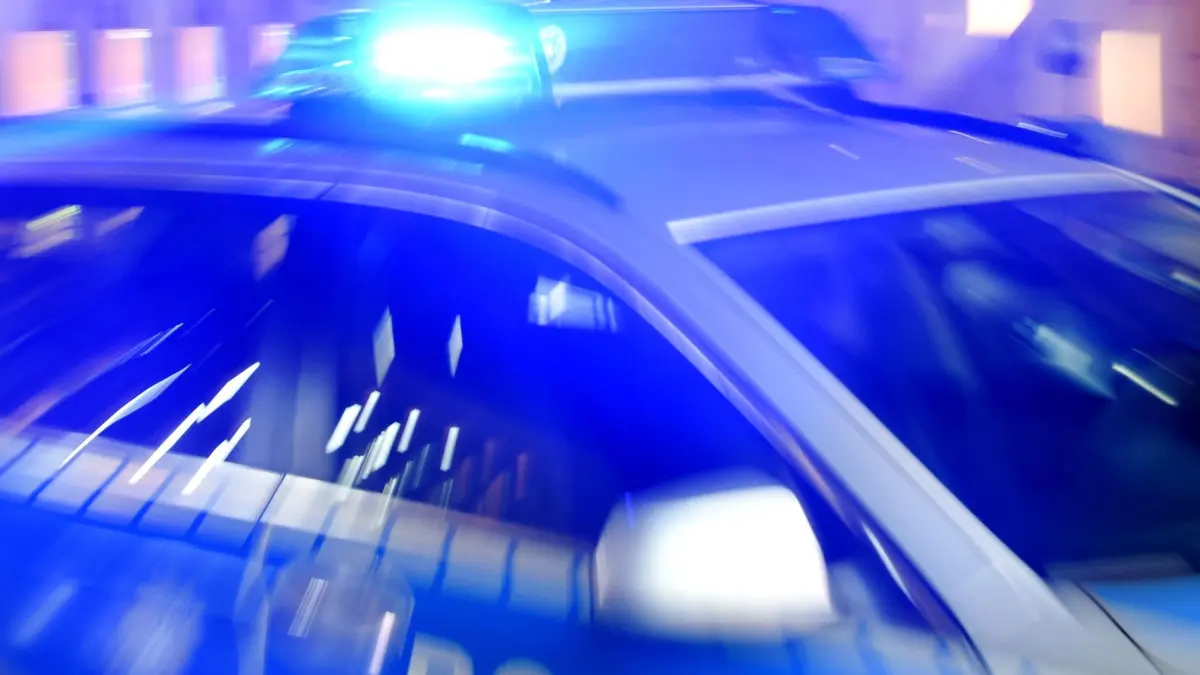 Polizeistreife in Unfall verwickelt