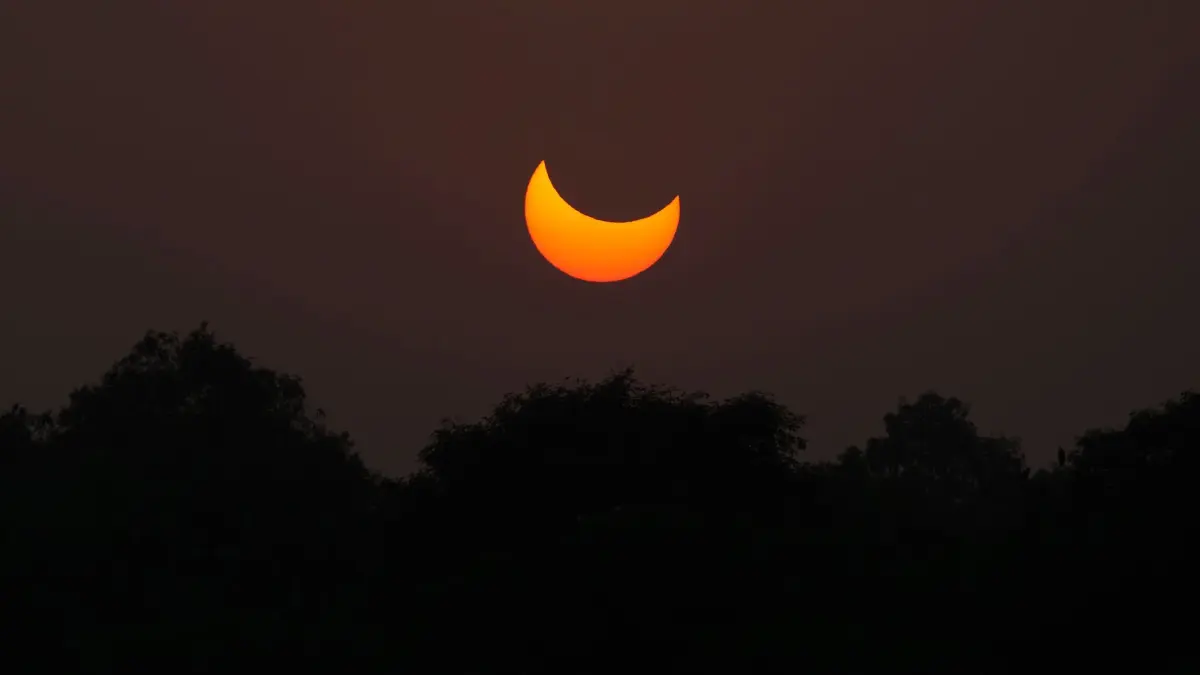 Partielle Sonnenfinsternis - Pakistan