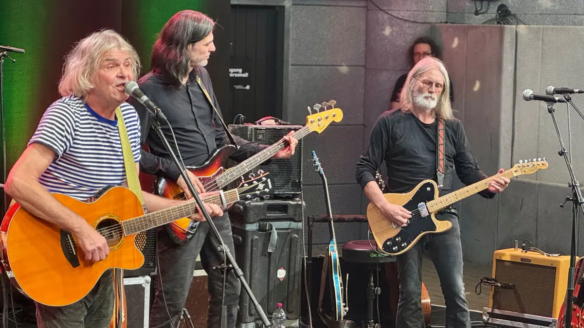 Wenzel & Band im Amphitheater in Senftenberg