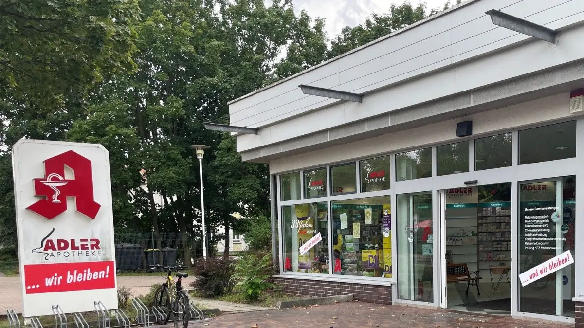 Die Adlerapotheke in der Brandenburger Straße 2F in finsterwalde informiert: Wir bleiben!