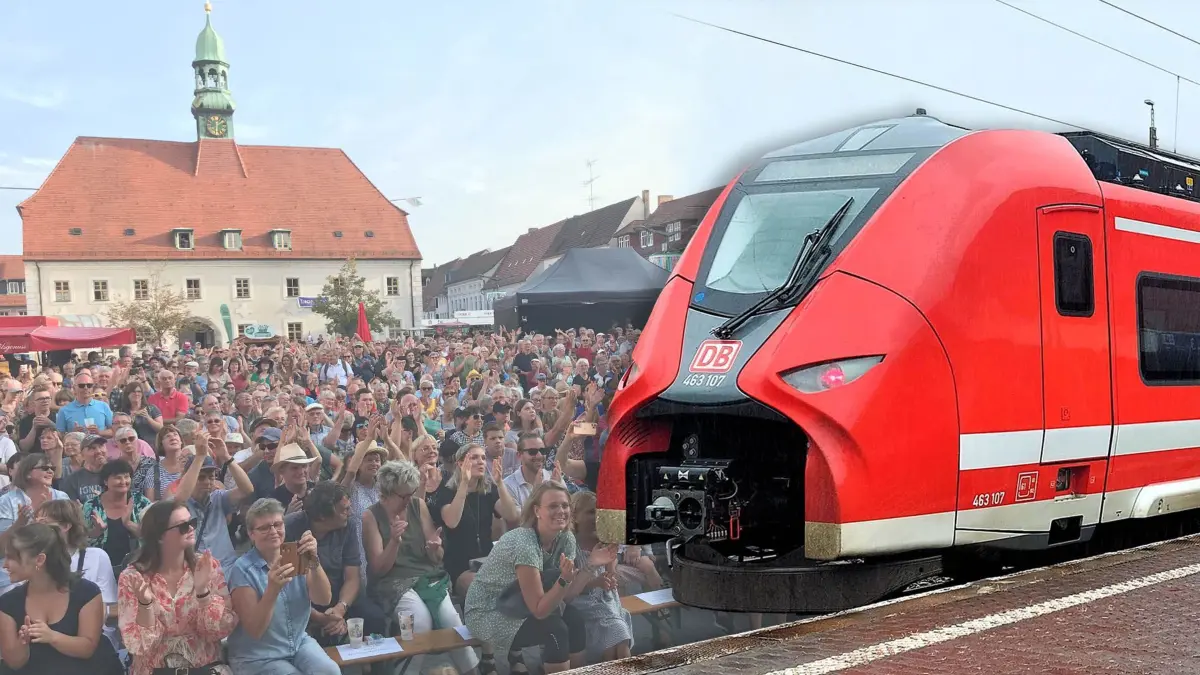 Fotomontage ÖPNV Sängerfest