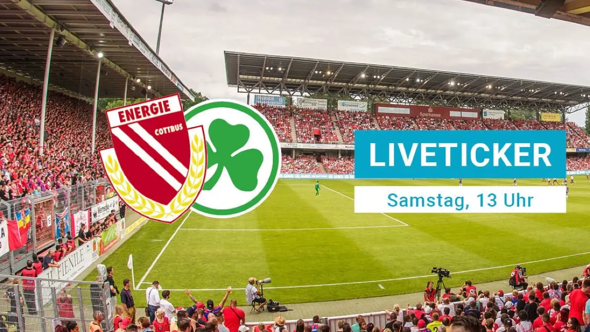 2026/27 Energie Cottbus - SpVgg Greuther Fürth Facebook Liveticker