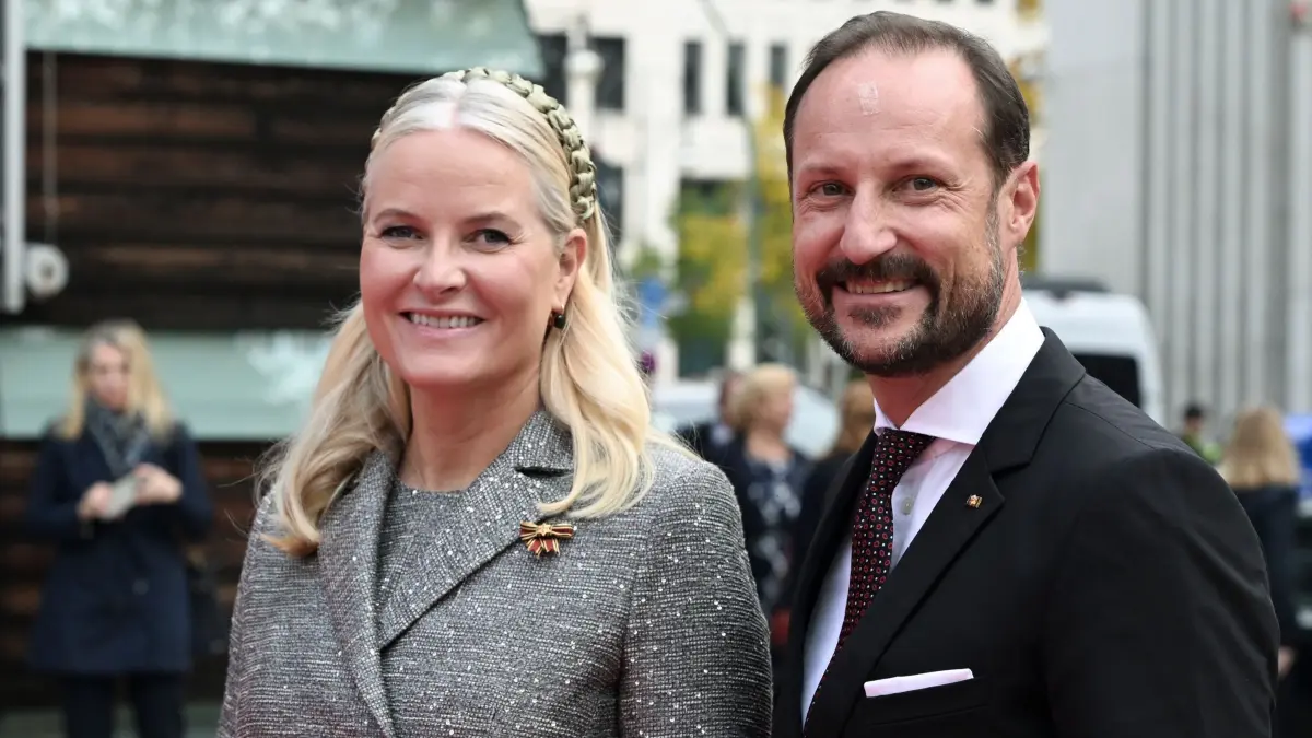 Norwegens neuer König Haakon und Königin Mette-Marit