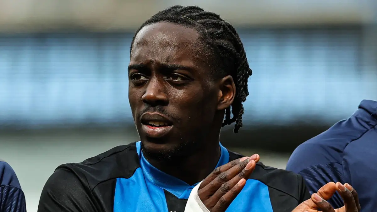 Kennedy Okpala SC Paderborn,10 - 2. Fußball Bundesliga Saison 2025-2026 SC Paderborn vs. 1. FC Magdeburg in der Home Deluxe Arena in Paderborn - Einzelbild,Aktion,Fußball,Mann,Männer,Deutschland,12.04.2026 *** Kennedy Okpala SC Paderborn,10 2 Soccer Bundesliga Season 2025 2026 SC Paderborn vs 1 FC Magdeburg at the Home Deluxe Arena in Paderborn single picture,action,soccer,man,men,Germany,12 04 2026