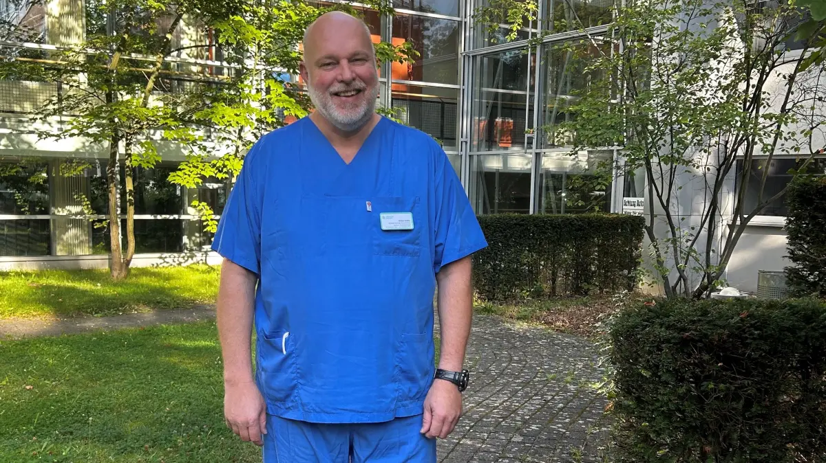 Rutker Stellke, neuer am Elbe-Elster Klinikum in Finsterwalde