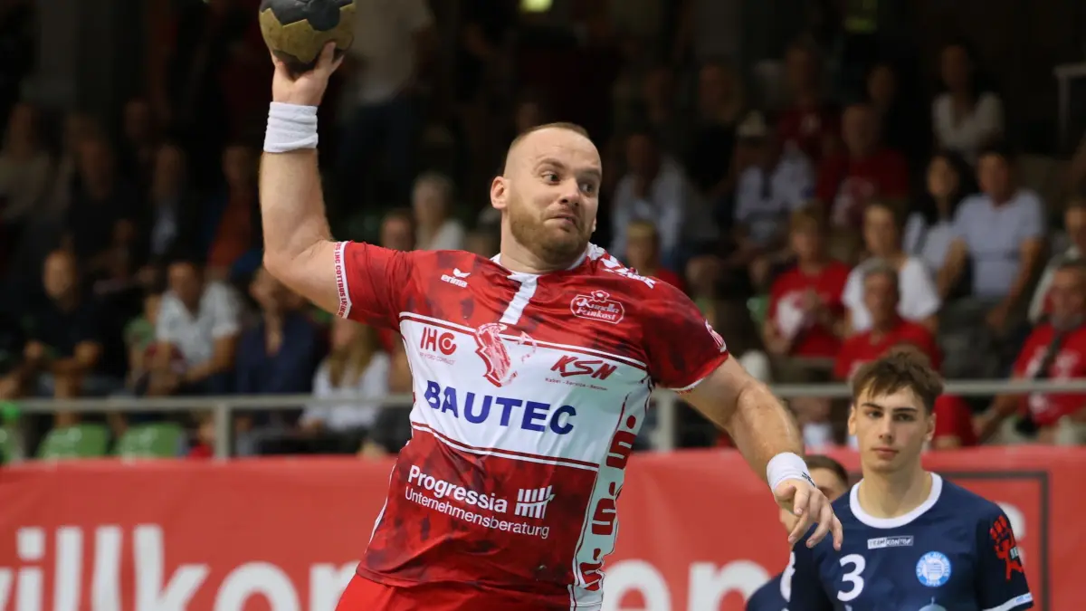 Handball Regionalliga Ostsee-Spree LHC Cottbus - Blau Weiß 90 Berlin 46-17: Kastriot Jupa