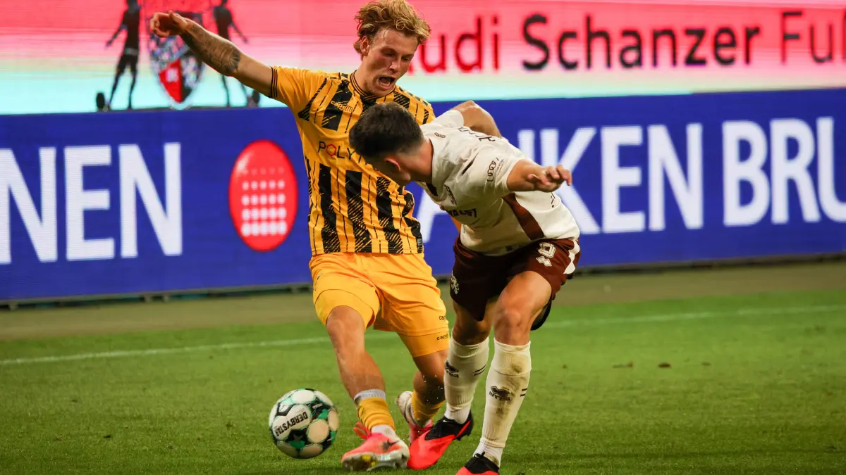 Jonas Oehmichen gehörte beim Auswärtssieg von Alemannia Aachen beim FC Ingolstadt in der 3. Liga gleich zu den entscheidenden Spielern auf dem Feld.