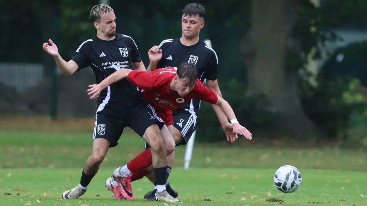 Landespokal: FC Kremmen (Landesklasse) gegen VfB Hohenleipisch (Landesliga) 1:2, Justin Gewiss