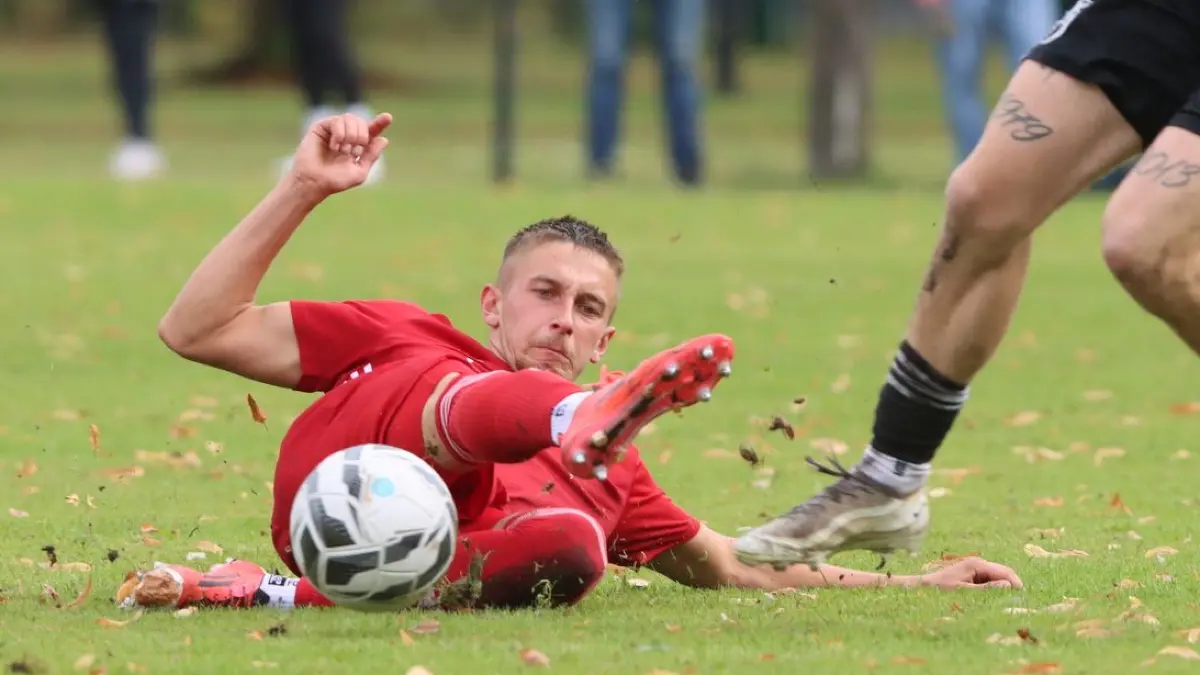 VfB Hohenleipisch, Kai Heiner im Spiel gegen Kremmen, Landespokal 2:1-Sieg für VfB