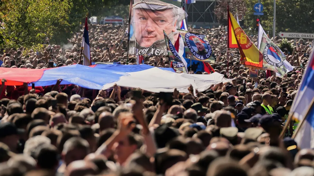 Beisetzung von Ratko Mladic