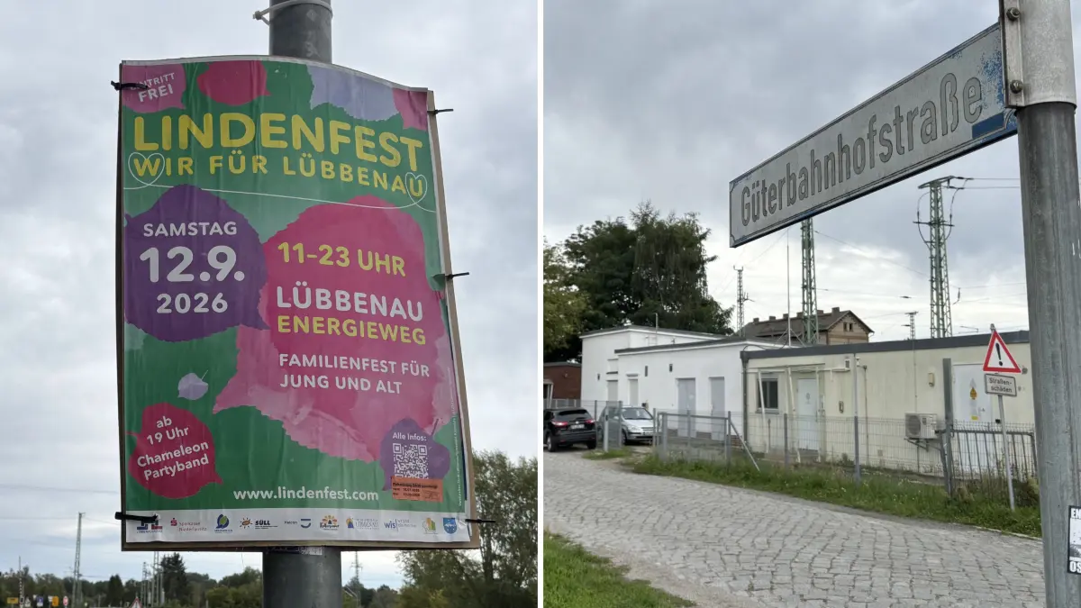 Zum Lindenfest am Samstag, 12. September 2026, soll vor Ort der geplante, neue Verlauf der Güterbahnhofstraße veranschaulicht werden.