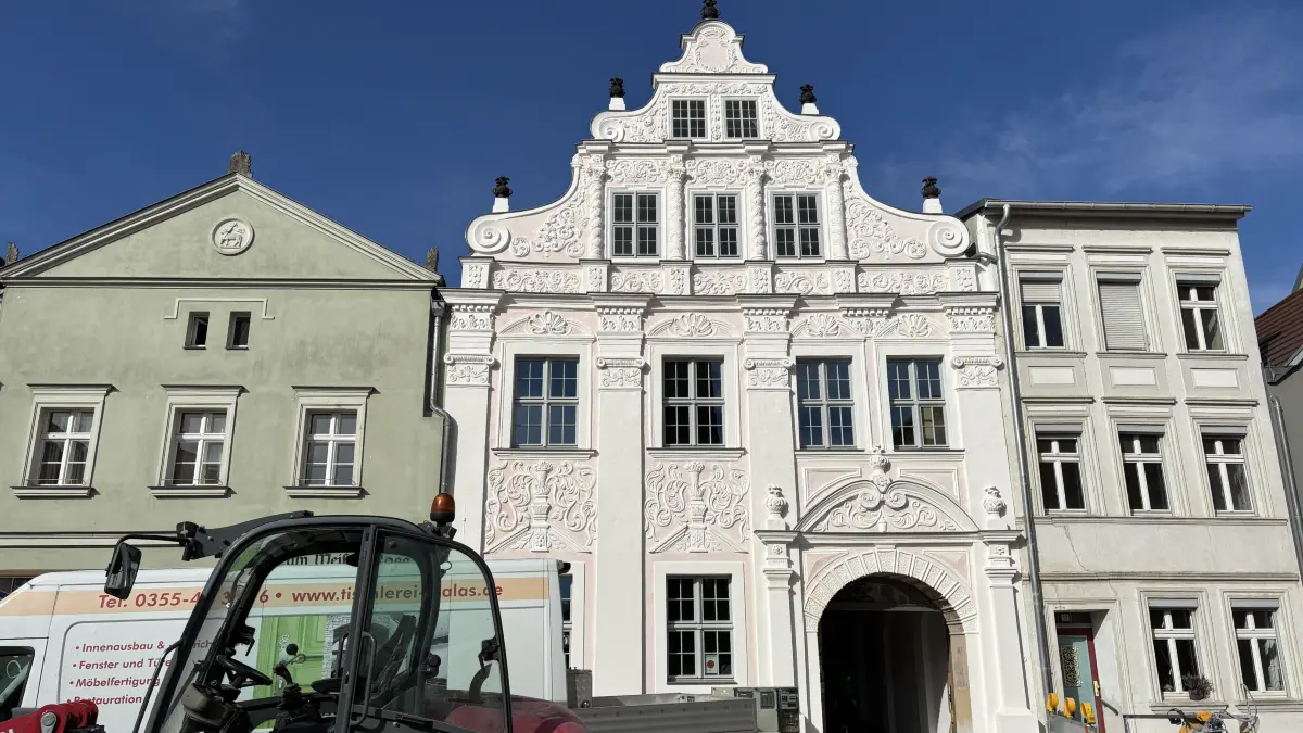 Bürgerhaus am Markt 13 in Luckau