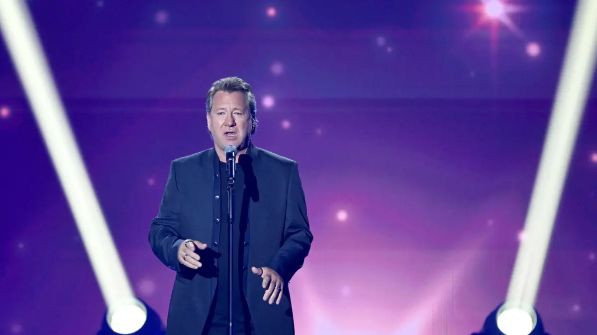 Claudius Dreilich tritt mit seiner Band Karat bei der Verleihung des Medienpreises Goldene Henne auf. Mit einer Fernsehgala im Ersten feiert die Goldene Henne ihr 30-jähriges Jubiläum. +++ dpa-Bildfunk +++