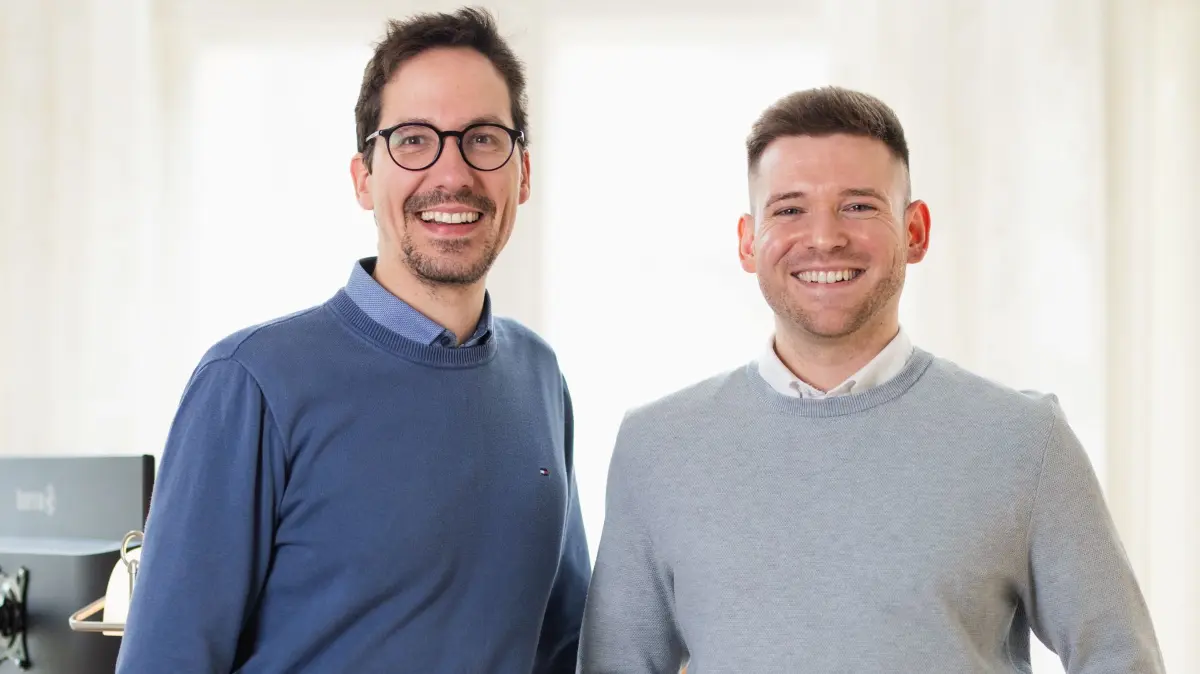 Gregor Murek (l.) und Tobias Woick sind Ihre Lausitzer Immobilienspezialisten.