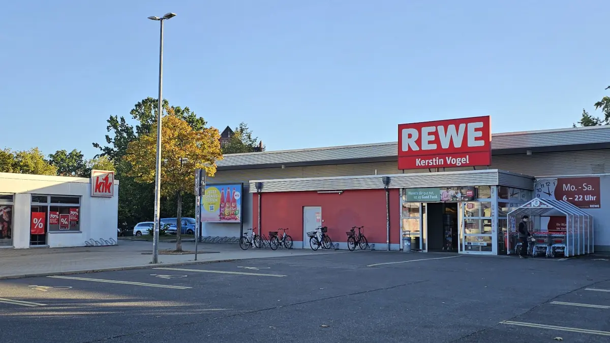 Rewe Cottbus-Sandow schließt für Neubau