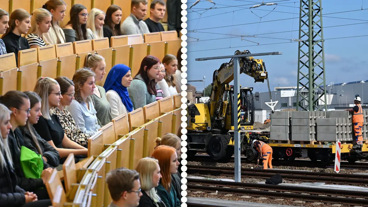Fotomontage BTU Deutsche Bahn
