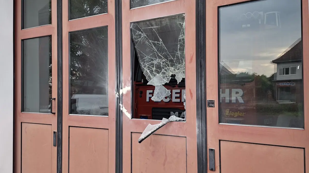 Einbruch bei der Feuerwehr in Calau.
