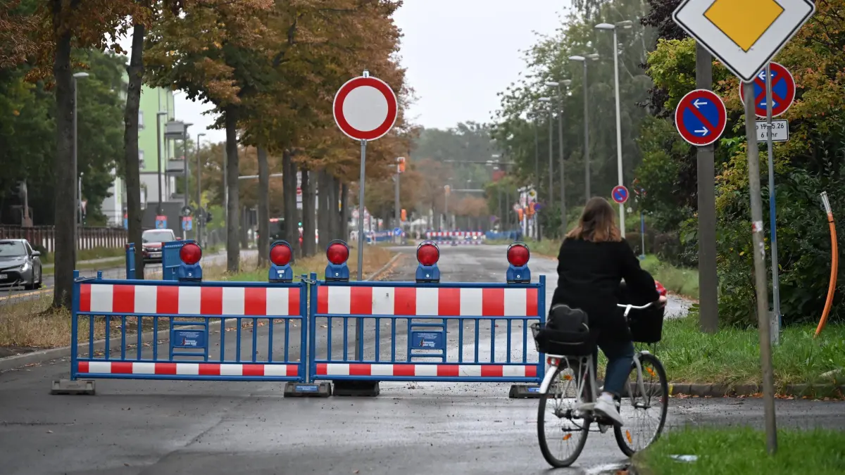 Baustelle Nordring Nordfriedhof : Baustelle Nordring Höhe Nordfriedhof