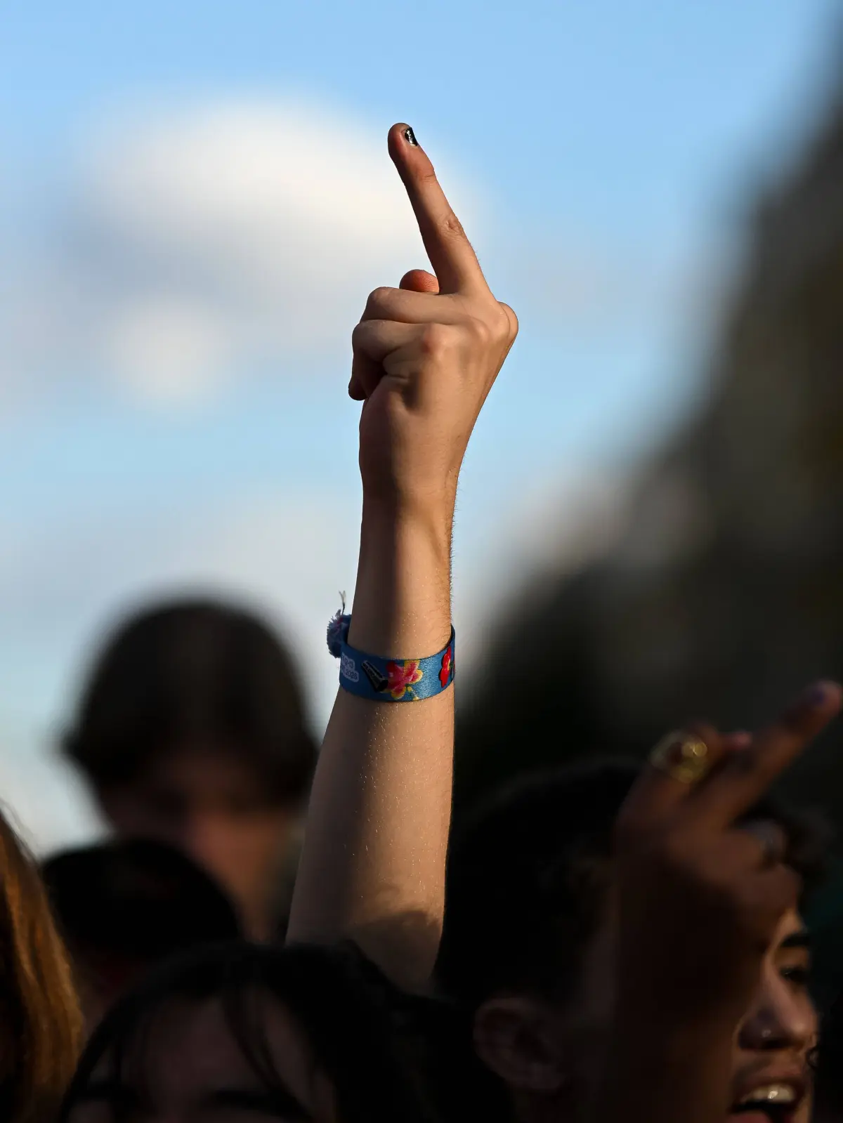 Die Ansage eines Schülers auf dem Place de la Republique in Paris auf diesem Foto ist eindeutig.