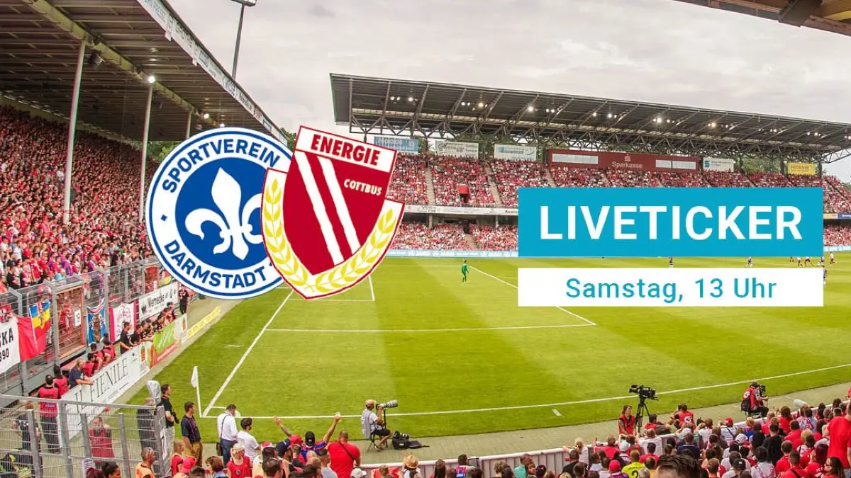 2025/26 Energie Cottbus - SV Darmstadt Facebook Liveticker