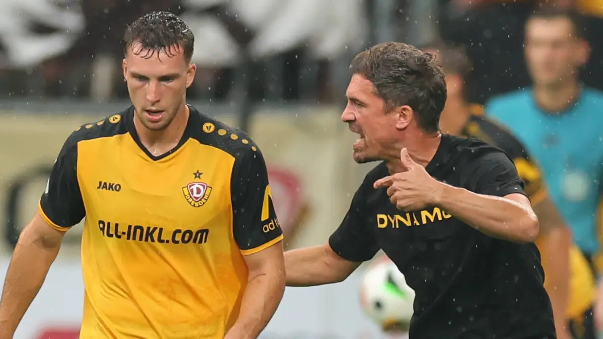 Robin Meißner hat 35 Pflichtspiele unter Trainer Thomas Stamm für Dynamo Dresden bestritten. Am Samstag trifft der Angreifer mit dem VfL Osnabrück auf seinen Ex-Club.