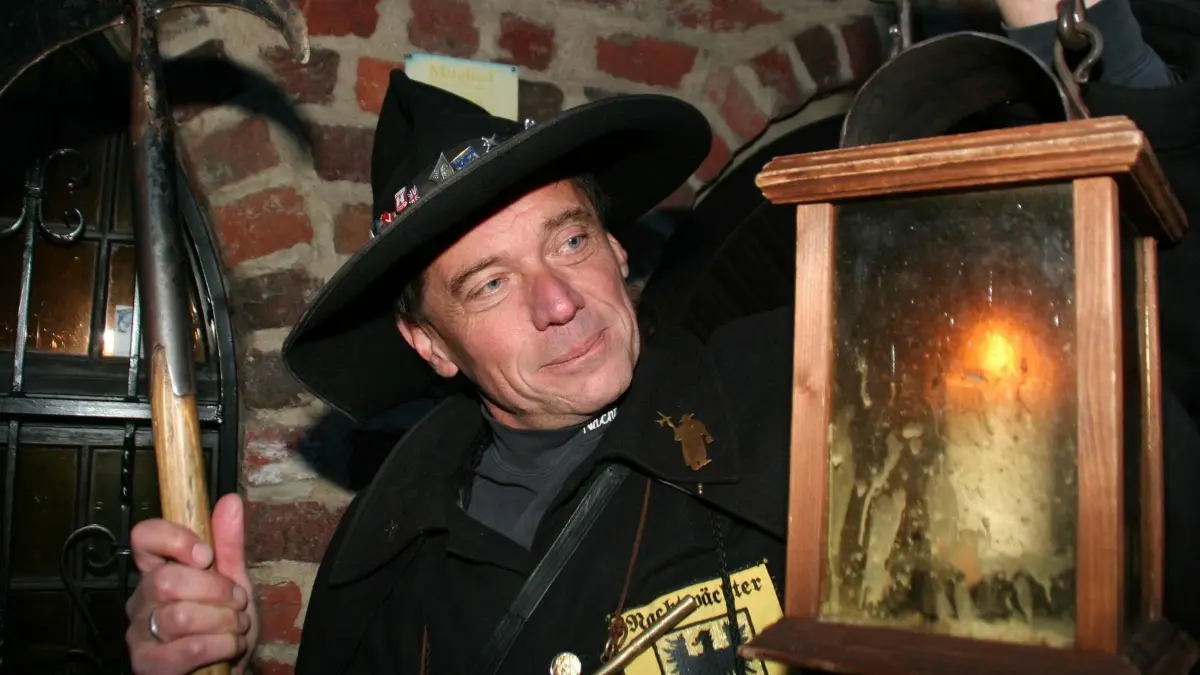 Nachtwächter Frank Selbitz, Lübben