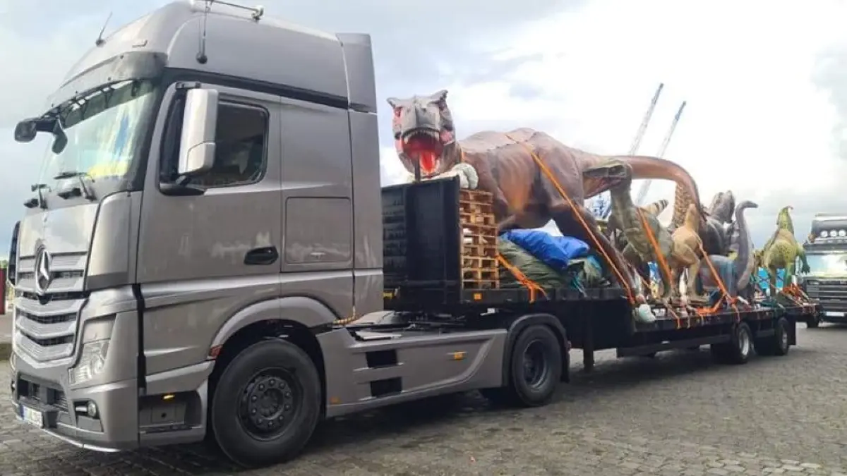 Dinosaurier-Ausstellung "Dinosauierland" in Cottbus