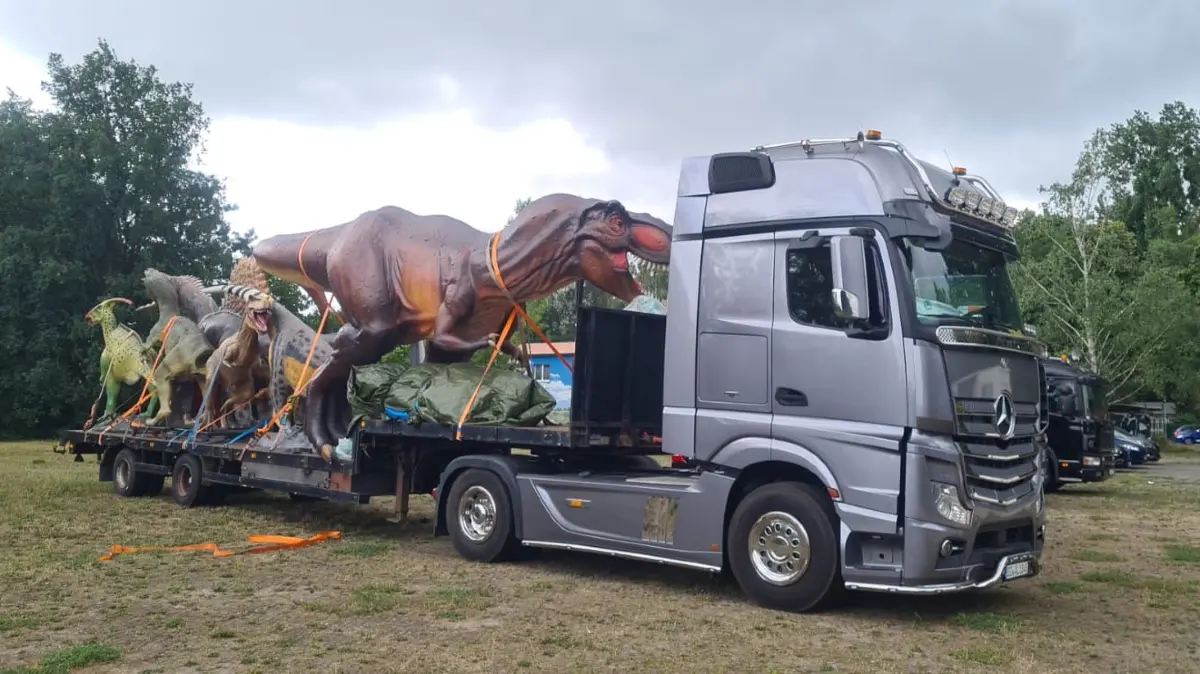 Ausstellung Dinosaurierland in Cottbus