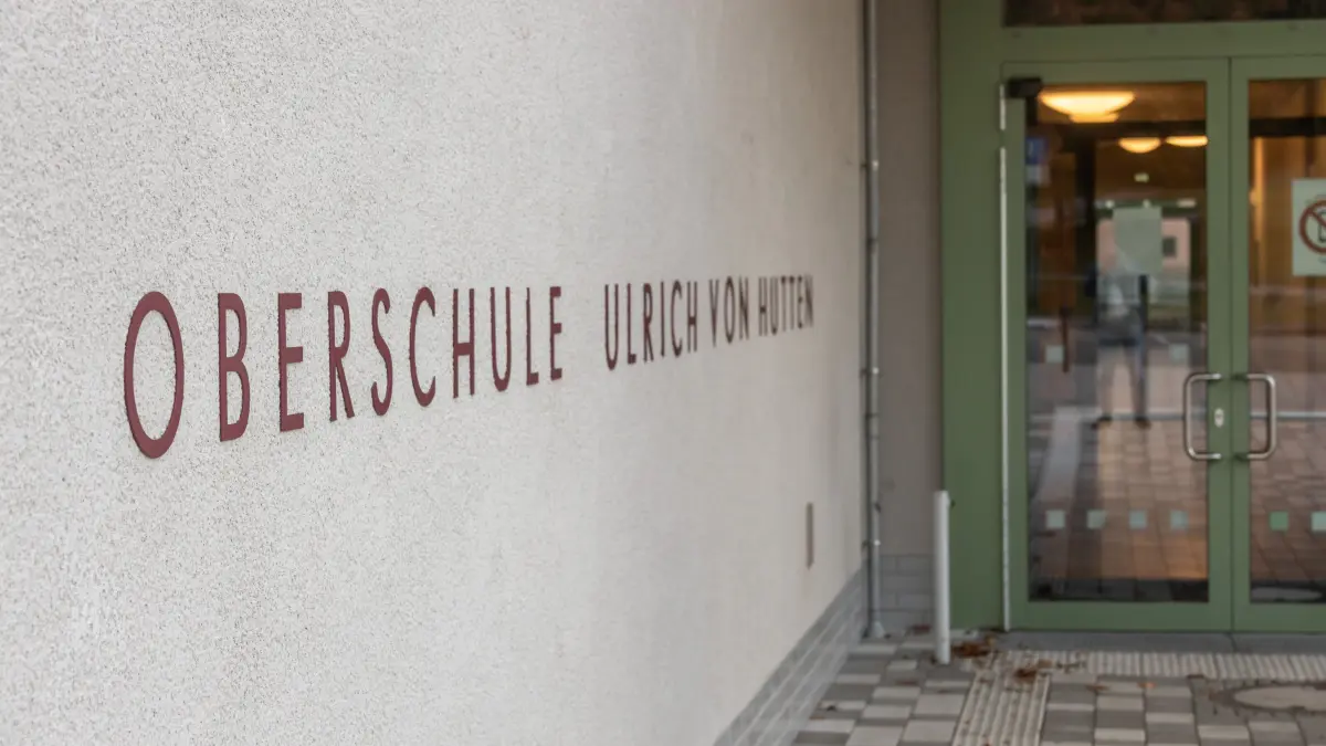 Die Huttenoberschule im Oktober 2026