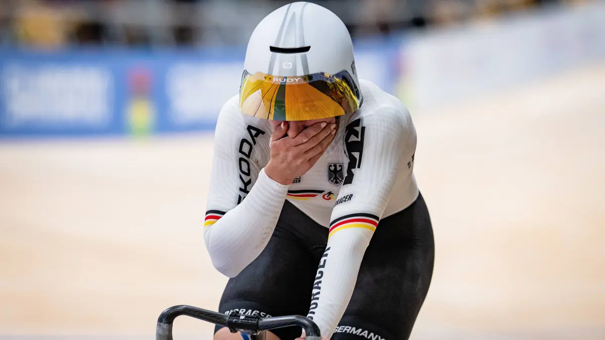GRABOSCH Pauline Sophie: UCI Track Cycling World Championships - 2026: GRABOSCH Pauline Sophie: UCI Track cycling, Rad, Radsport, Bahnrad, Bahn World Championships 2026 GRABOSCH Pauline Sophie GER Germany Querformat - quer - horizontal - Landscape - Event/Veranstaltung: UCI Track Cycling World Championships 2026 - Category/Kategorie: Cycling - Track Cycling World Championships - Elite Women - Location/Ort: Asia - China - Shanghai - Chongming - Shanghai Velodrome - Discipline: Individual Time Trail ITT - Distance: 1000 m - Date/Datum: 17.10.2026 Saturday Day 4 - *** GRABOSCH Pauline Sophie 2026 UCI Track Cycling World Championships GRABOSCH Pauline Sophie GER Germany Landscape horizontal Event 2026 UCI Track Cycling World Championships Category Cycling Track Cycling World Championships Elite Women Location Asia China Shanghai Chongming Shanghai Velodrome Discipline Individual Time Trial ITT Distance 1000 m Date October 17, 2026 Saturday Day 4