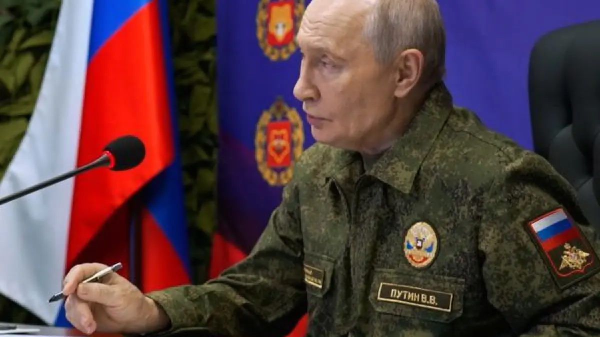 Putin sieht sich als Kriegsherr weiter auf der Siegerstraße.