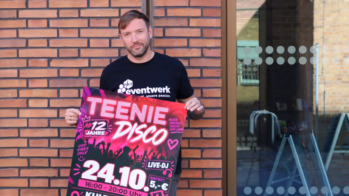 Eine Party nur für Jugendliche – das bietet die Teenie-Disco in Finsterwalde.