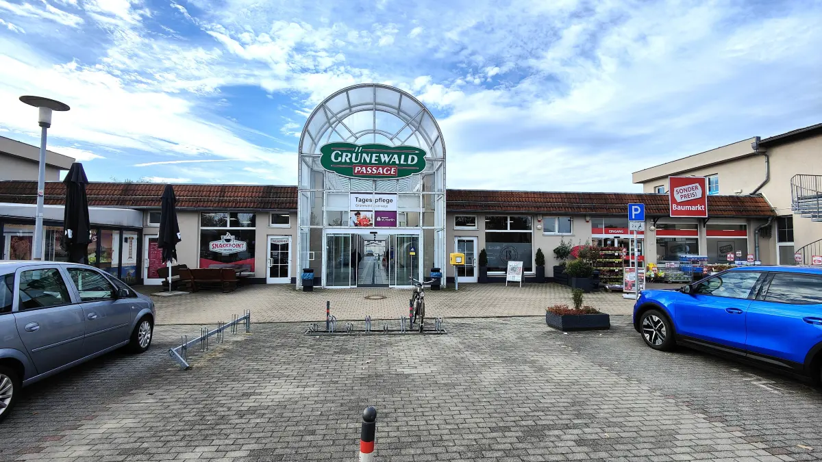 Die Grünewald Passage in Hoyerswerda wird im November versteigert.