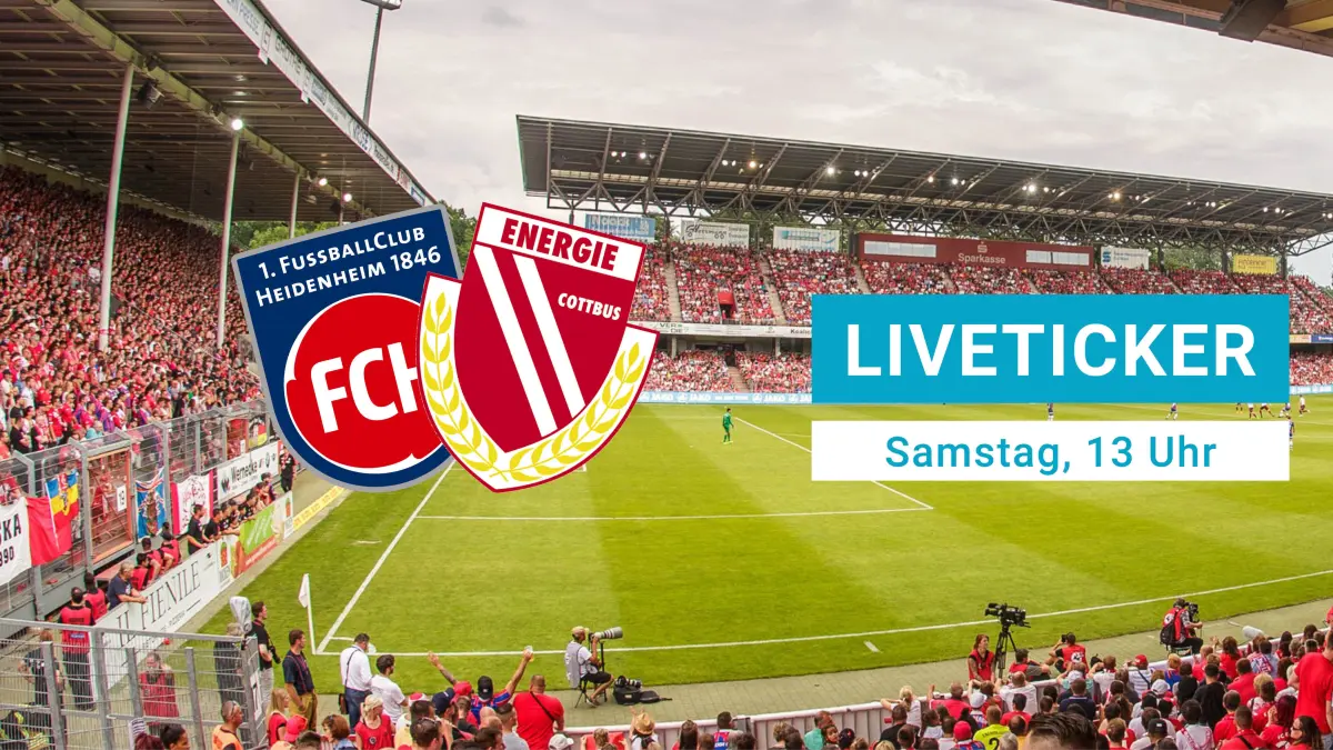 2026/27 Energie Cottbus - 1. FC Heidenheim Facebook Liveticker