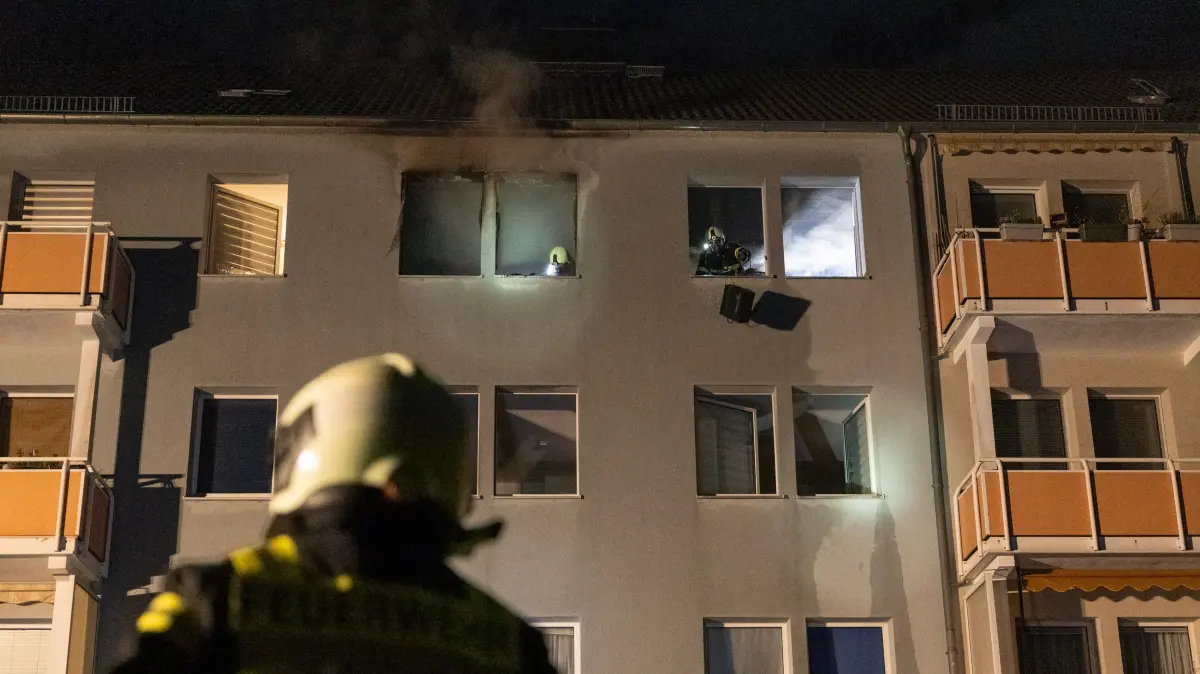 Brand Mehrfamilienhaus Calau