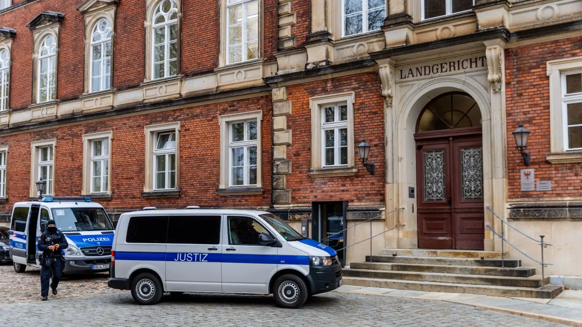 Prozess gegen die Organisierte Kriminalität am Landgericht in Cottbus: Unter verschärften Sicherheitsvorkehrungen findet eine Verhandlung gegen drei Senftenberger statt.