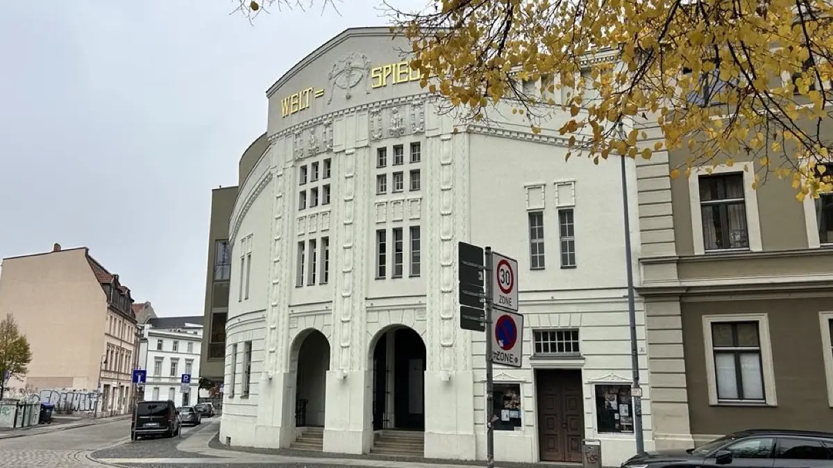 Im Kino Weltspiegel in Cottbus können zurzeit keine Filme gezeigt werden. Die Vorstellungen sind abgesagt.